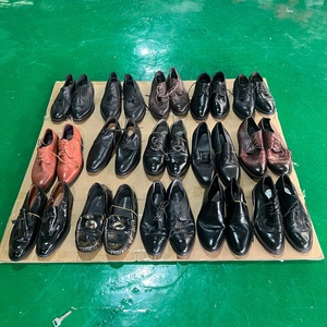 รองเท้าหนังสีดำดีไซน์ผสมผสานสำหรับผู้ชาย ขายส่ง รองเท้าธุรกิจแบบสมาร์ทของแท้ - Product Image 3