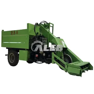 cattle manure nigh oil collector farm use animal sheep cattle deer goat manure cleaning collector truck