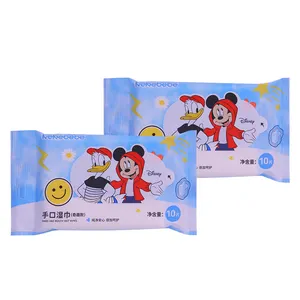 Factory Custom Hygiene Products OEM Pure Water Non-woven Fabric Wet Wipes Clean WipBaby Unscented Soft Material Gentle Skin Care