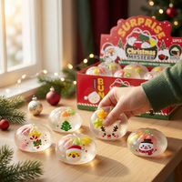 Nouvelle Boîte Mystère 2026 Noël Vaseline Steamed Dumpling TPR Squishy Toy Jouet Anti-Stress à Presser Jouets de Décompression Cadeaux de Fêtes
