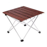 Table pliante portable en aluminium 2026 personnalisable pour camping, pêche, plage et pique-niques