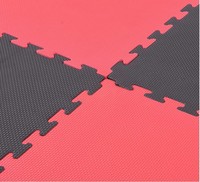 Tapis de sol en mousse EVA emboîtable pour la gym et les arts martiaux, antidérapant, imperméable, avec logo personnalisé, vente en gros