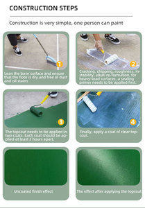 Kit de Revestimiento de Piso Epóxico Sólido 100% de Alto Brillo - Impermeable, Antideslizante, <span class=keywords><strong>Autonivelante</strong></span> para Efecto Mármol - Product Image 4