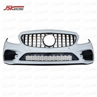 PARE-CHOCS AVANT STYLE C43 POUR MERCEDES BENZ C-CLASS W205 2015-2018