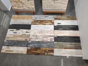 Mosaïque de <span class=keywords><strong>pierre</strong></span> naturelle 3D moderne, tuiles en briques blanches jaune clair, comptoirs culturels imperméables, dalle de dolomite, <span class=keywords><strong>calcaire</strong></span> de Carrare - Product Image 6