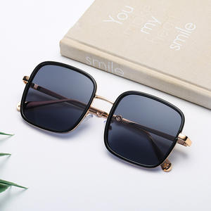 <span class=keywords><strong>Gafas</strong></span> de Sol Polarizadas Cuadradas con Montura Metálica Sin Aro, Ligeras, con Logotipo Personalizado, Ajustables, Diseño Moderno 2025, Unisex - Product Image 1