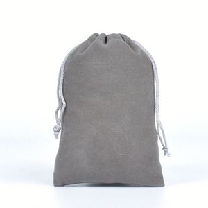 Petit sac à cordon en velours 5x7cm, pochettes en velours personnalisables, sac de rangement pour boucles d'oreilles et bijoux, pour fournitures de maquillage de fête - Product Image 5