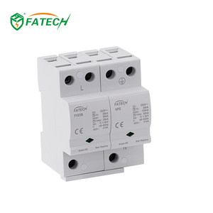 Ce Mark chứng nhận 1 giai đoạn 2 cực Loại 1 + 2 bảo vệ Tăng ánh sáng arrester thiết bị bảo vệ tăng - Product Image 3