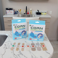 Meilleures ventes Casquette de maïs colorée Plâtre pour les yeux de poulet Callus Mouth Nasal & Body Patches Removal Plâtre pour le maïs