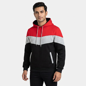 <b>Men's</b> Sports Casual <b>Jacket</b> Spring Autumn Hoodie Zipper Multi-Pockets Long-Sleeved Anti-Wrinkle Knitted Loose Outdoor hoodies - Product Image 1