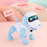 Robot chien électrique intelligent MILI, jouet télécommandé, compagnon de divertissement sportif avec musique, histoires et dialogues