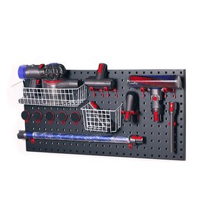 Estante de pared con orificios cuadrados para herramientas, organizador de accesorios para aspiradoras Dyson. - Product Image 5