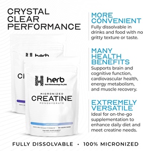 Suplemento de Creatina para Adultos de Marca Privada OEM/ODM, Creatina Monohidrato Pura en Polvo, 4 g por Porción, Nutrición Deportiva - Product Image 3