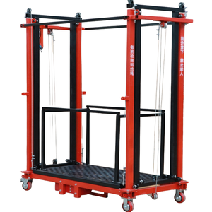 Nouvel échafaudage électrique 2-8m plate-forme élévatrice combinée intérieure et extérieure pour une configuration pratique des équipements de manutention de marchandises - Product Image 1