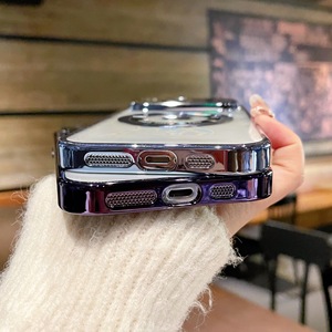 <span class=keywords><strong>2023</strong></span> magnétique TikTop Offre Spéciale grande fenêtre Transparent sans fil charge étui de téléphone pour <span class=keywords><strong>iPhone</strong></span> <span class=keywords><strong>12</strong></span> 13 14 15 acrylique coque de téléphone - Product Image 4