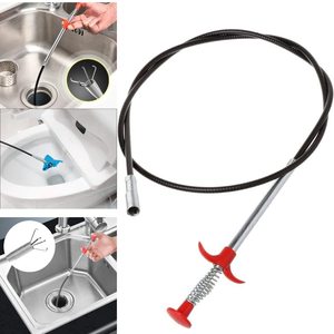 Herramienta manual <span class=keywords><strong>de</strong></span> desatascado <span class=keywords><strong>de</strong></span> tuberías con gancho <span class=keywords><strong>de</strong></span> cuatro garras y garra milagrosa para desagües <span class=keywords><strong>de</strong></span> baño y inodoros, atrapapelos y limpiador <span class=keywords><strong>de</strong></span> obstrucciones - Product Image 2