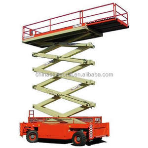 320 किलोग्राम स्वचालित हाइड्रोलिक स्व-चालित कैंची उठाने के साथ 4-18 मीटर उठाने की ऊंचाई - Product Image 1