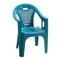 Chaise en plastique blanche empilable à accoudoirs pour jardin, salle à manger, restaurant, événements et location – Vente en gros à prix réduit