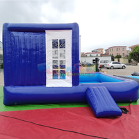 Tente de bar gonflable de qualité commerciale pour piscine, avec protection solaire, pour événements de loisirs en extérieur et en intérieur, en vinyle PVC de 0,9 mm, capacité maximale >500 kg
