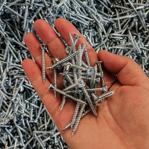 3.5x25mm Vis à cloison sèche noire <span class=keywords><strong>Phil</strong></span> Bugle Head Steel C1022 Durci Filetage fin Emballage en vrac Vis à cloison sèche - Product Image 3