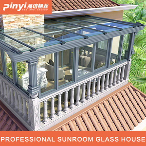 Cabinas exteriores de aluminio prefabricadas, casa de jardín con <span class=keywords><strong>ventanas</strong></span> de <span class=keywords><strong>techo</strong></span> - Product Image 6