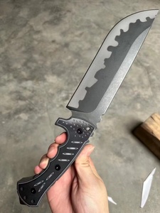 Cuchillo multifuncional ML para exteriores, cuchillo para eliminar obstáculos, alta dureza, autoprotección, herramienta portátil para el hogar y camping. - Product Image 6