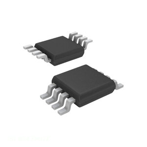 En stock IC REG CTRLR BOOST/FLYBACK 8MSOP Gestion de l'alimentation (PMIC) ISL8843MUZ 8 TSSOP, 8 MSOP (0.118\", 3.00mm de largeur) Électronique C - Product Image 1