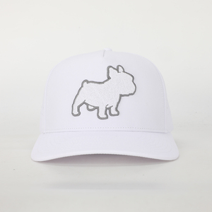 Professional Customized 58cm 5-Panel Light <strong>Grey</strong> <strong>Baseball</strong> <strong>Caps</strong> with Embroidered Logo Common Fabric Stylish Image Printing Tapes - Product Image 2