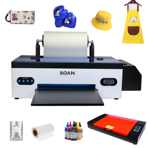 2023 escritorio nuevo diseño Venta caliente 30cm impresora DTF 4 cabezales impresora Dtf <span class=keywords><strong>A3</strong></span> película para mascotas tela ropa camiseta máquina de impresión - Product Image 2