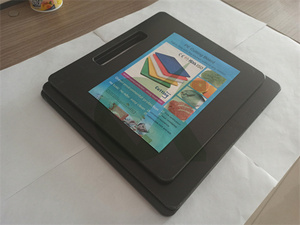 Tabla de cortar de PE de color: duradera, inodora, fácil de limpiar, compatible con FDA, superficie antideslizante para el hogar, cocina, restaurante - Product Image 2