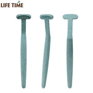 Hữu cơ sinh thái thân thiện nhựa lưỡi Cleaner tùy chỉnh nhãn hiệu riêng rơm lúa mì lưỡi <span class=keywords><strong>scraper</strong></span> - Product Image 3