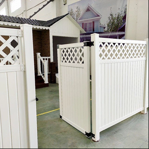 세련된 <span class=keywords><strong>PVC</strong></span> 개인 정보 보호 울타리 패널 하이 퀄리티 주거용 개인 정보 보호 울타리 패널 야외 <span class=keywords><strong>PVC</strong></span> 울타리 - Product Image 3