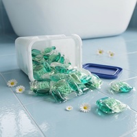 Nouveau produit 2026 – Offre spéciale : Capsules de lessive écologiques 5-en-1 en gel 12g, parfum floral, pour le lavage des vêtements