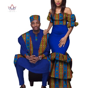 Vêtements Africains <span class=keywords><strong>2022</strong></span> pour Hommes et Femmes, Tenues Assorties pour Couples, Habillement Ethnique Africain pour Couples - Product Image 2