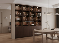 Éclairage LED pour armoire, spot encastré rond, petit spot de 60 mm, lumière diffusée pour vitrine 5046-42-1