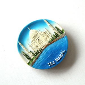 Imán de Resina Hecho a Mano para Refrigerador, Recuerdo Turístico de Argelia, <span class=keywords><strong>Hercegovina</strong></span> y el Taj Mahal, Diseño Personalizado al por Mayor - Product Image 2