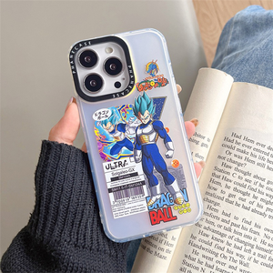 Nuevas Fundas para <span class=keywords><strong>Teléfono</strong></span> con Diseño <span class=keywords><strong>de</strong></span> Anime <span class=keywords><strong>Dragon</strong></span> <span class=keywords><strong>Ball</strong></span> Goku, con Película Láser <span class=keywords><strong>de</strong></span> Doble Cara, para iPhone 15 14 Pro Max 16 17, Carcasa Trasera IMD - Product Image 3