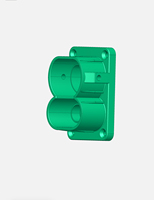Support de prise EV Combo 2 CCS2 avec verrouillage automatique du roulement à billes