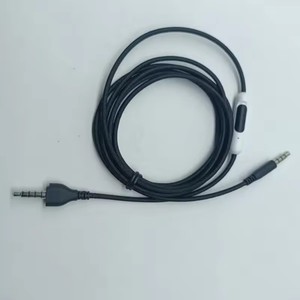 Linh hoạt Nylon braide tai nghe cáp với inline điều khiển cho game thủ, tương thích cho Alienware aw920h chơi game tai nghe 180cm - Product Image 1