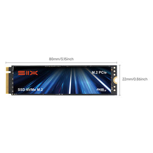 قرص صلب داخلي جديد SIX X15000 Pro للكمبيوتر المحمول PCIe 5.0 X4 NVMe SSD سعة 1 تيرابايت عالي السعة بتقنية 3D TLC سرعة قراءة 13623 ميجابايت/ثانية وكتابة 10662 ميجابايت/ثانية - Product Image 4