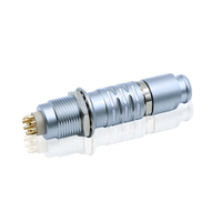Connecteur médical Fischer Push-Pull série 3B étanche IP68, fiche mâle autobloquante 2-12 broches