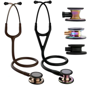Estetoscopio Clásico IV Dual <span class=keywords><strong>para</strong></span> Cardiología, Estetoscopio Médico Profesional de Acero Inoxidable de Alta Calidad <span class=keywords><strong>para</strong></span> Doctor, Enfermera, Hospital - Product Image 2