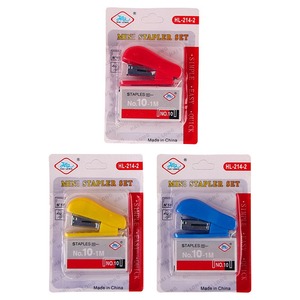 Mini Stapler Set No.10 50 Staples Student Stationery Office Supply - Product Image 5