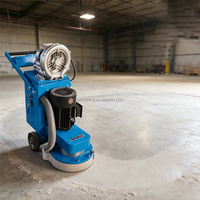 Máquina Pulidora de Pisos de Concreto Profesional de Alta Calidad, 220V/380V, Motor de 3KW/4KW, Aspiradora de Polvo, Alta Eficiencia, 350/400mm, 1 Año de Garantía