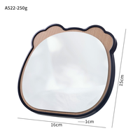 Miroir de maquillage, miroir de bureau pour étudiants, pliable et portable, pour la maison, la chambre à coucher, le bureau, facile à transporter