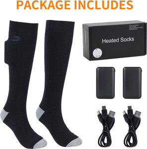 Rechargeable <b>Electric</b> Washable Heating Thermal <b>Sock</b> Winter Cotton <b>Socks</b> <b>Heated</b> <b>Socks</b> for Outdoor Hiking Skiing - Product Image 5
