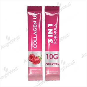 Aeglewell OEM Gesundheits-Kollagenpulver Hautaufhellung Glanz Verdauungsenzyme für Haare Nägel Schönheits-Nahrungsergänzungsmittel - Product Image 2