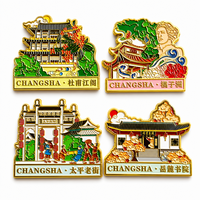 Aimant de réfrigérateur personnalisé Perfection Création d'un souvenir de voyage unique Cadeaux culturels et créatifs mémorables Aimant en émail