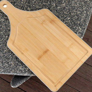 Vassoio per <span class=keywords><strong>Pizza</strong></span> in legno classico con Logo personalizzato compagno per pizze rettangolari e piccole pizze rettangolari - Product Image 2