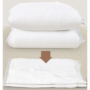 Bolsas de Almacenamiento al Vacío de Plástico PE/PVC para Ropa, Organizador de Colchones Doble de Seguridad, 0.12mm de Grosor, Almacenamiento de Ropa Comprimida - Product Image 1